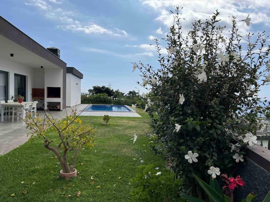 Moradia Com Piscina No Canico Exterior foto